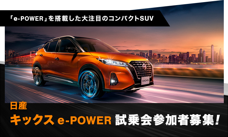 ���Y�u�L�b�N�X e-POWER�v�����Q���ҕ�W�I